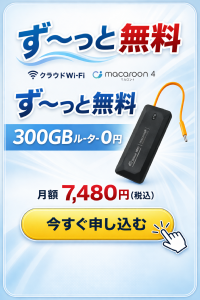 300GB �ǂ��ł��g���x���h���C�uWi-fi �����^��Wi-fi�@1�N�_��@�}�J�����S�@�}���`�L�����A���